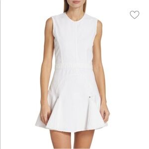 7 for All Mankind Women’s Denim Flounce Dress